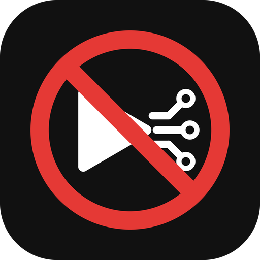 NoAI for YouTube logosu